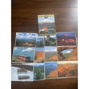 Pikes Peak Colorado Postcards Lot Of 12 Prints